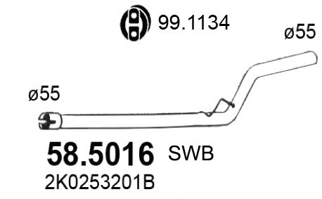 Abgasrohr