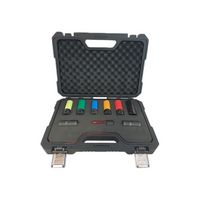 Impact socket set for wheel bolts
